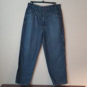 VTG Marithe Francois Girbaud Baggy 90s Y2K Streetwear Jeans 38M
